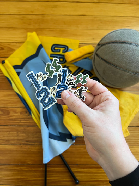 1 for the Money, 2 for the Show Sticker