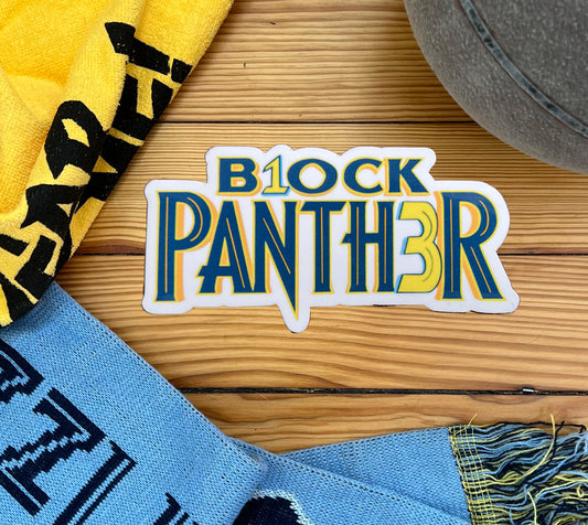 Block Panther Sticker