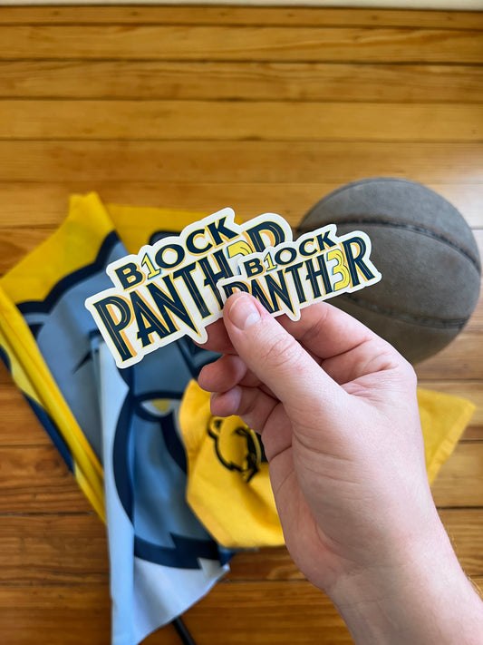 Block Panther Sticker