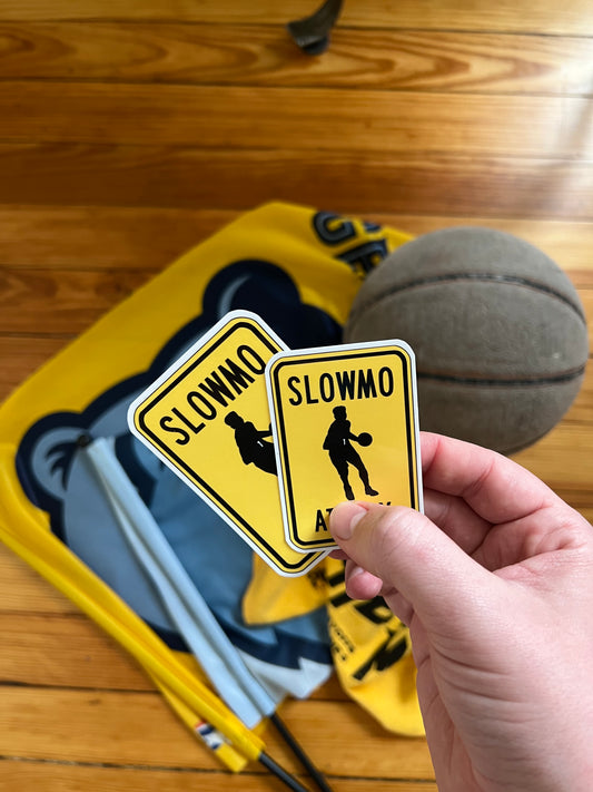 Slowmo at Play Sticker