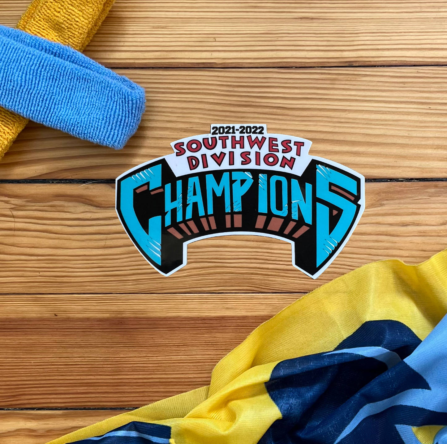 Southwest Division Champions Sticker